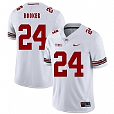 Ohio State Buckeyes 24 Malik Hooker White Nike College Football Jersey Dzhi,baseball caps,new era cap wholesale,wholesale hats